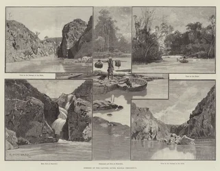 Paesaggio del Fiume Cauvery, Presidenza di Madras